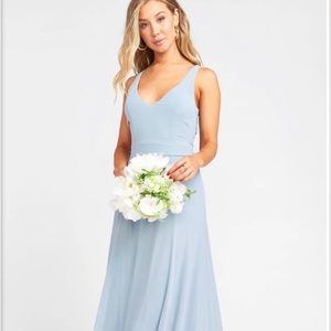 Show Me Your Mumu Light Blue Chiffon Jenn